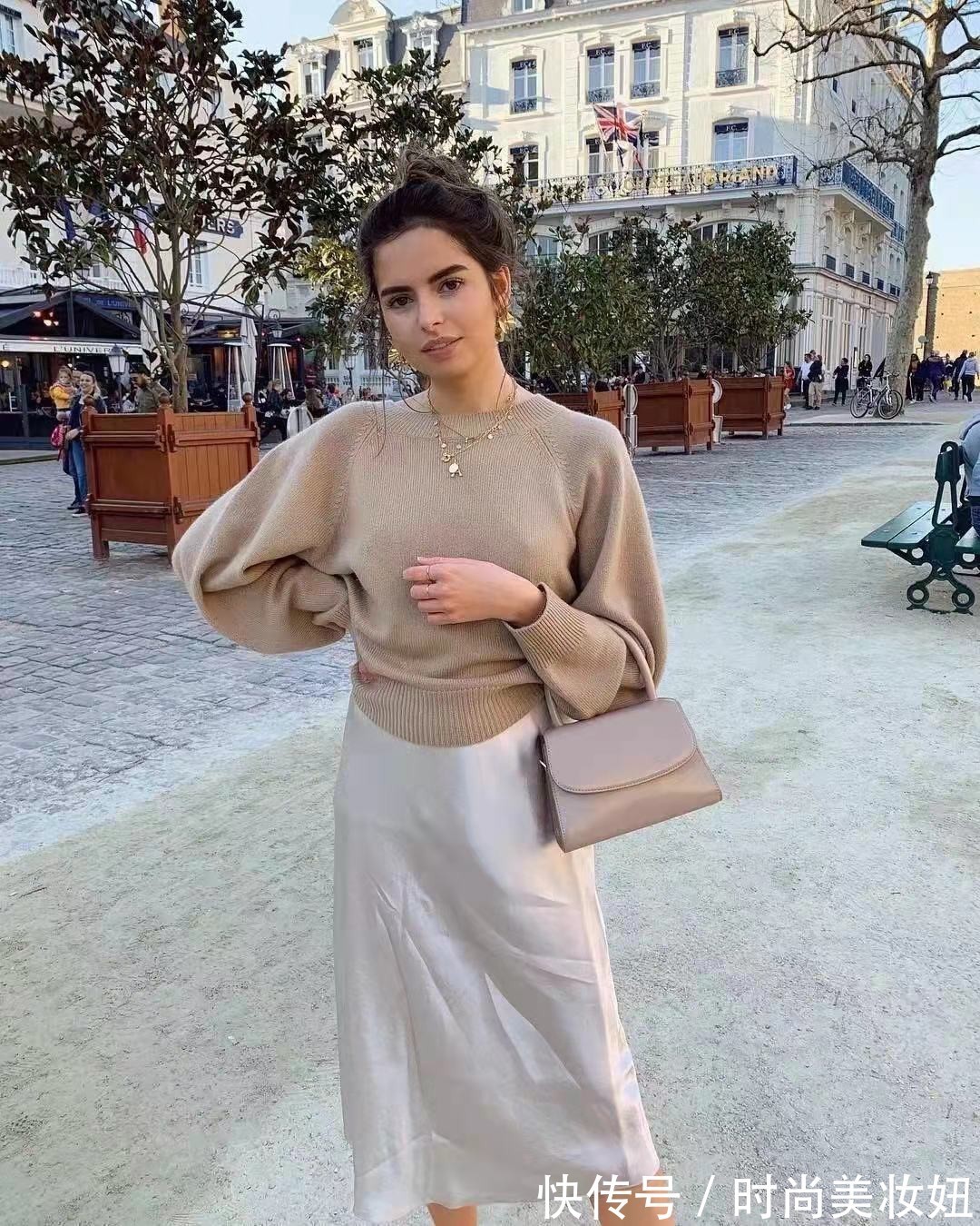 极简|小个子微胖女孩依旧可以穿得优雅,极简法式穿搭,照穿很气质