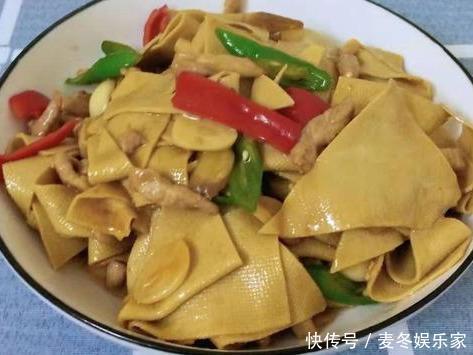 豆腐皮炒猪肉的家常做法，价格便宜，营养价值高！