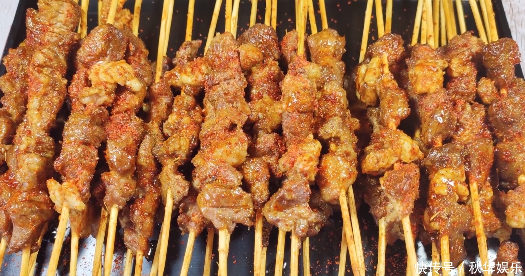 想吃羊肉串教你在家做,健康无油烟,咬一口滋滋冒油,太解馋了