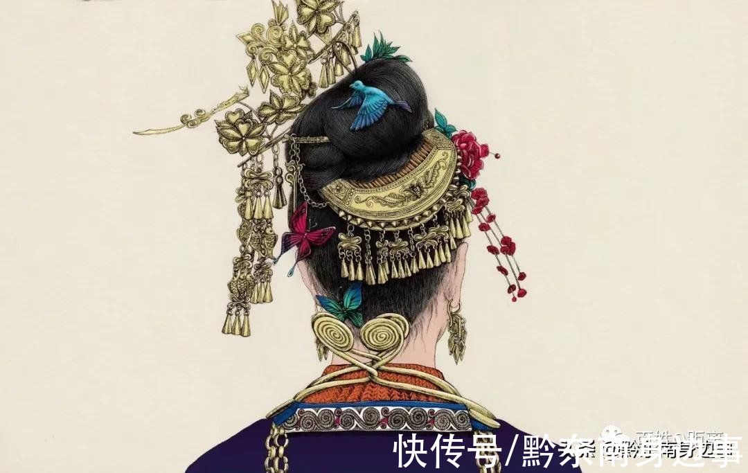 厦格村$黎平厦格：“90后”插画师，画笔传承民族文化