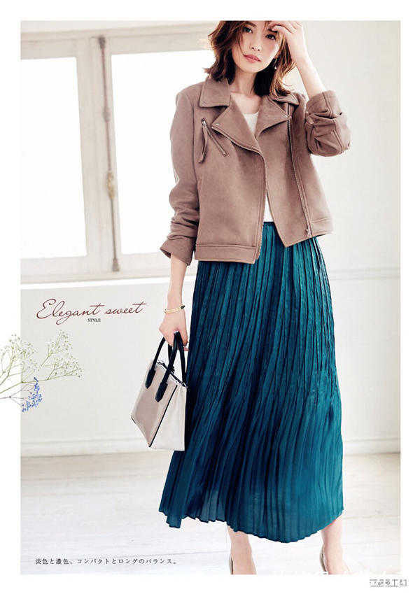 秋装|比连衣裙有女人味比裤子优雅,半身裙才是精致女人,秋装的首选