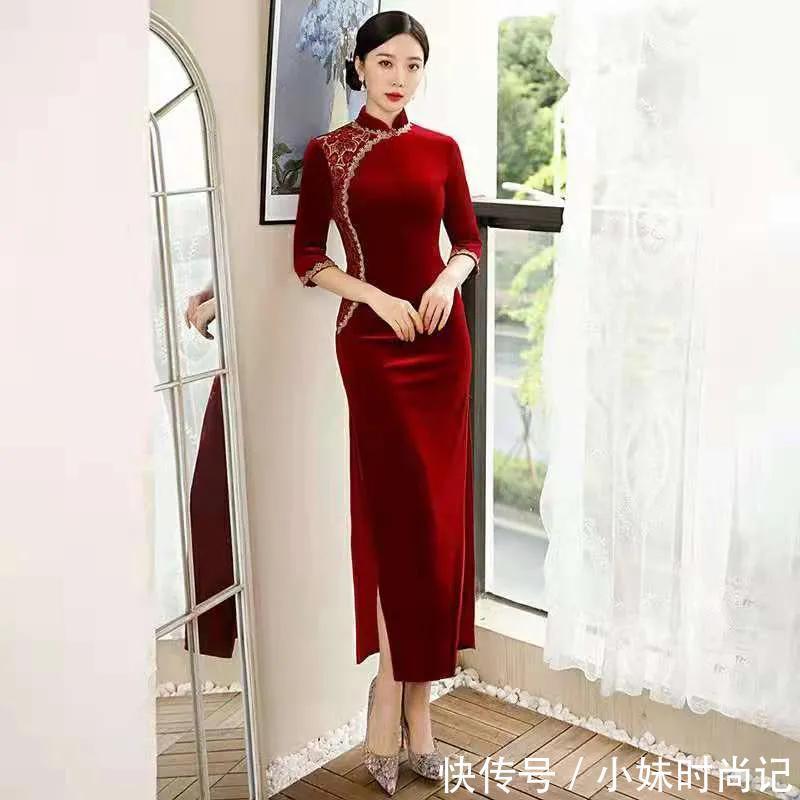 得体|现代改良版旗袍秋冬怎么穿才好看,这四点你一点要知道,得体雅致