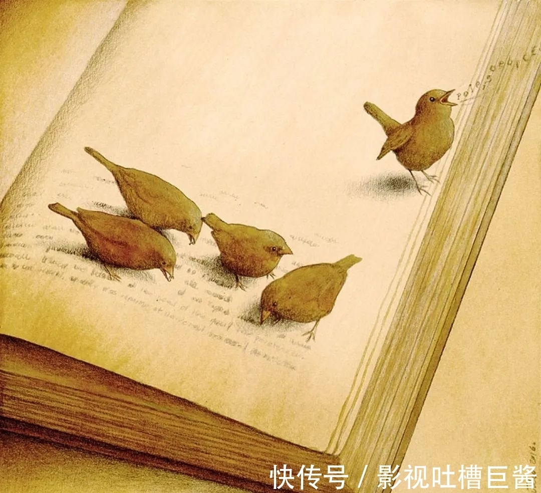 互联网时代&14幅讽刺插画,直指丧失阅读能力的现代人,你今天读书了吗?