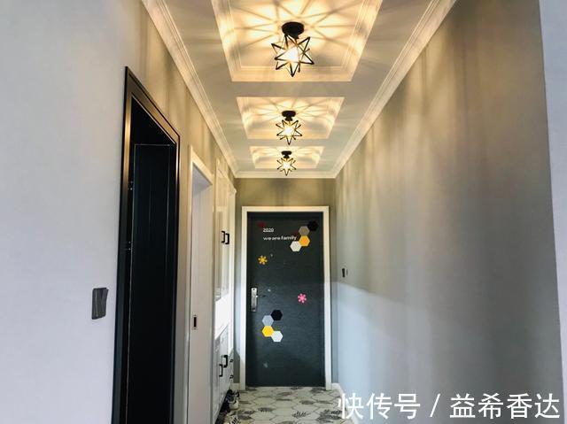 墙面|学她家装修，全屋简约又漂亮，一进屋就被入户玄关迷住了