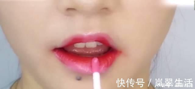 遮瑕 口红太贵?姑娘只用了1支口红 画出了8种唇色!