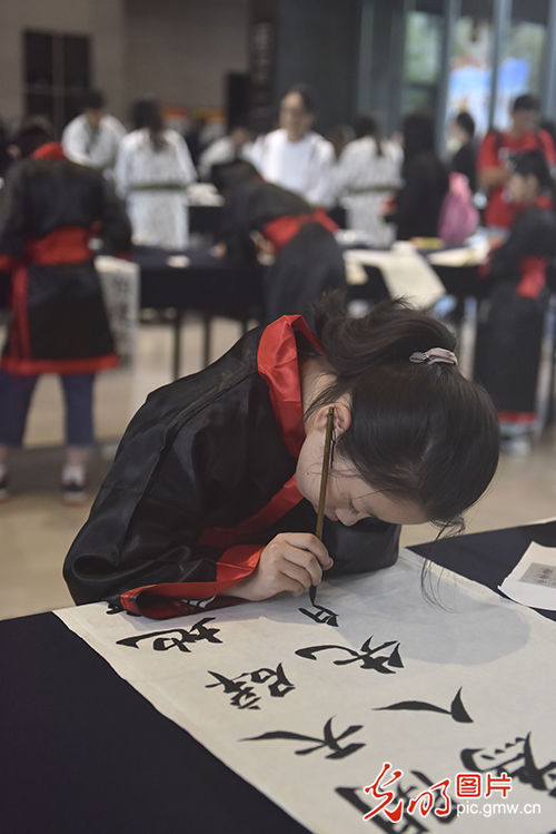 青少年兰亭挥墨展|青少年兰亭挥墨展书法文化风韵