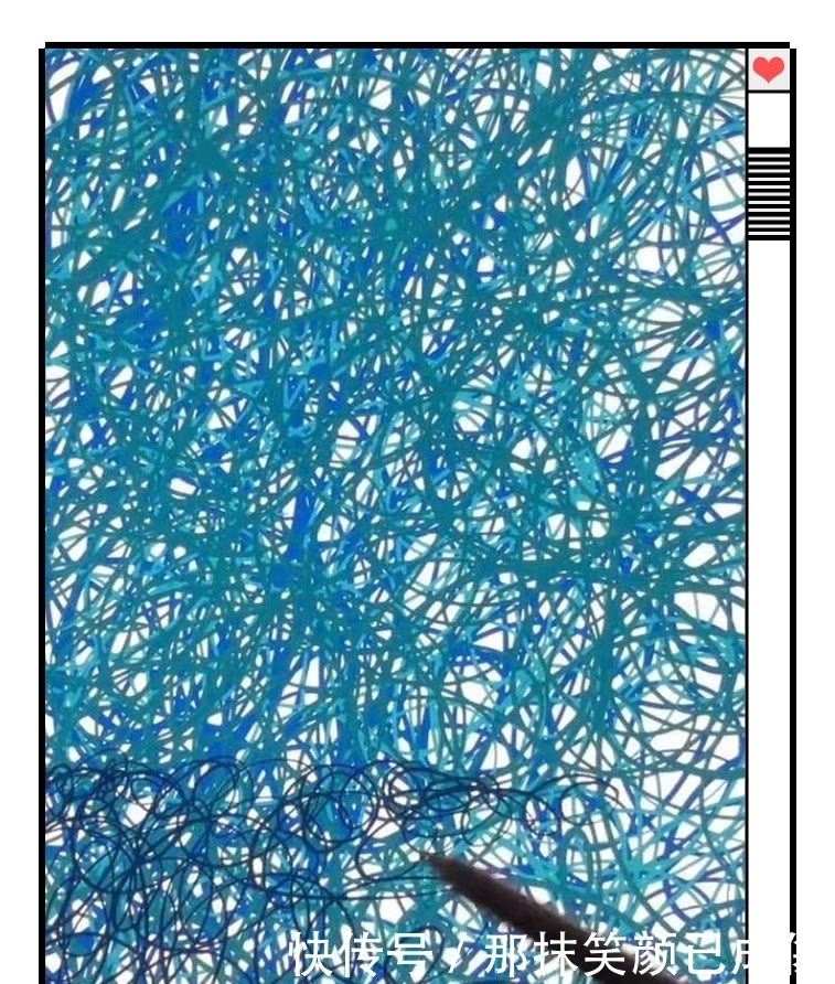 乱画|“逆天”美术生胡乱画个圈都是画,网友:看像乱画,其实稳的一批