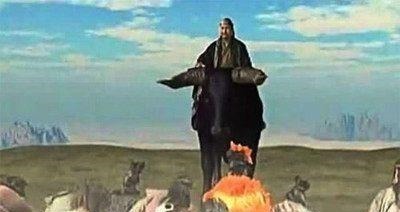 老道人!封神演义,鸿钧老祖出场时有多霸气从哪吒的表现就能看出