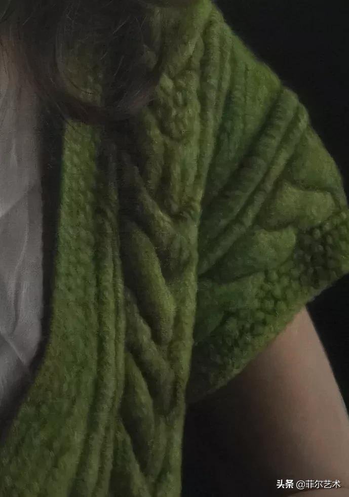 安妮·罗达!法国画家安妮·罗达超高清、超写实人物油画作品欣赏