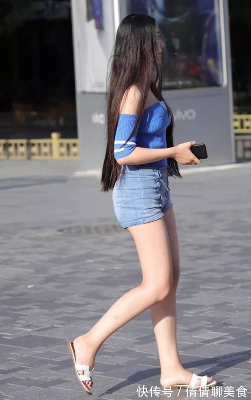 街拍|路人街拍长腿小姐姐的夏日穿搭,小心机露肩装超显身材啊