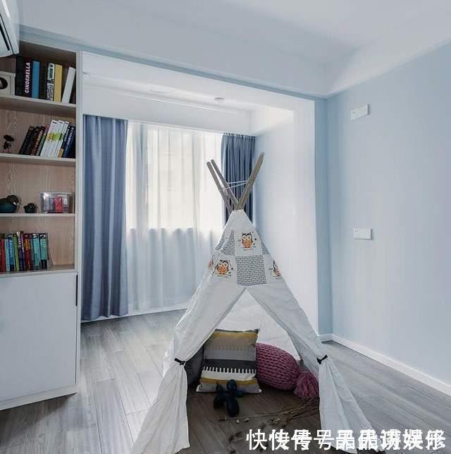两居|55平小两居,玄关最吸睛,精致优雅又实用,小户型一样温馨舒适!