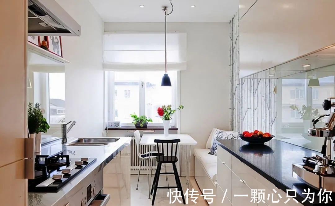 厨房|拒绝无效布局,厨房但凡连着一个阳台,面积再小,都算你赚到了!