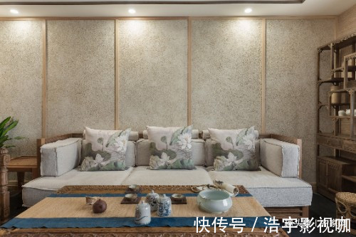 靠椅|150平中式风,传统靠椅,棚架床,古色古香,韵味十足!