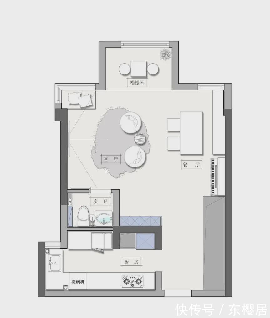 跃层|若家里人不多，建议做“去客厅化”设计，入住后才知道有多爽