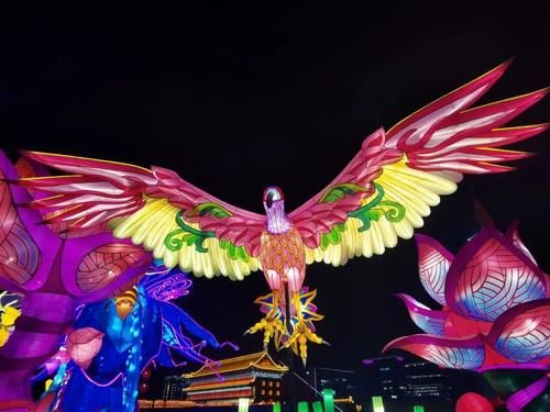 西安城墙2021年灯会，游览随想！