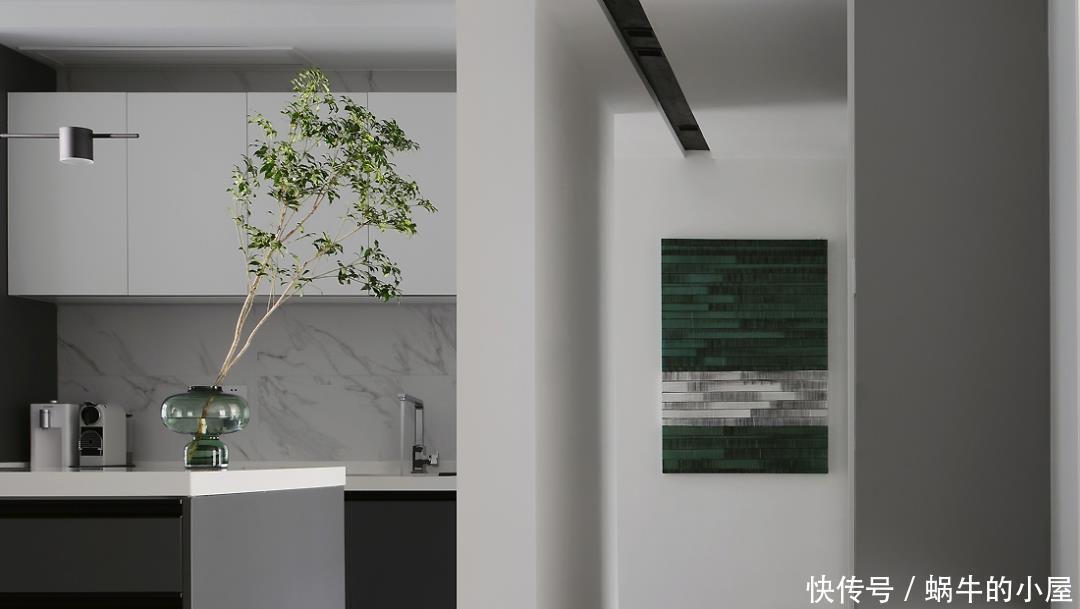 黑白灰|120㎡现代简约风，安静舒适的设计，优雅端庄好大气！