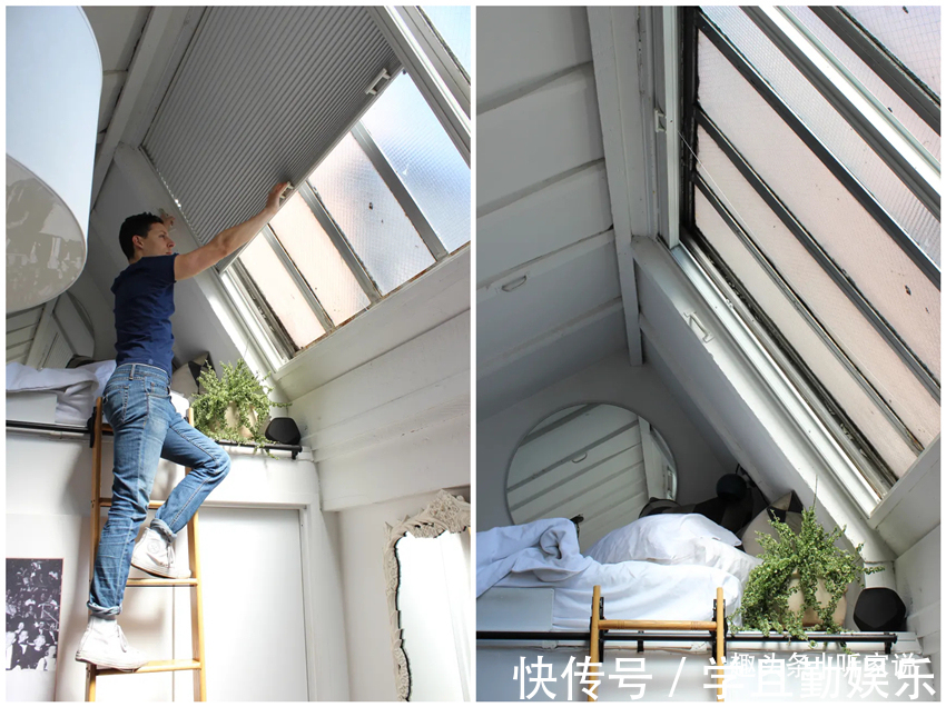 收纳|小伙买下4楼顶层旧公寓,32㎡“鸽子舍”住三年,家里又暖又干净