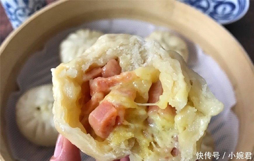 拉丝|此馅的包子你肯定没吃过,香到流口水,咬一口还拉丝,味道绝了
