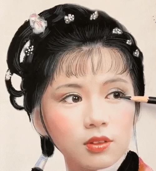 画家#她画30幅彩铅画，获赞3000万，网友羡慕，专家：全靠打印机