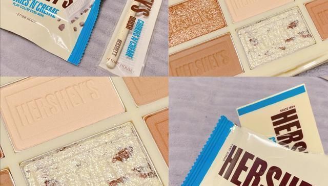 闪片|看上去好好吃的巧克力眼影,撕开包装的那一刻我差点咬上去