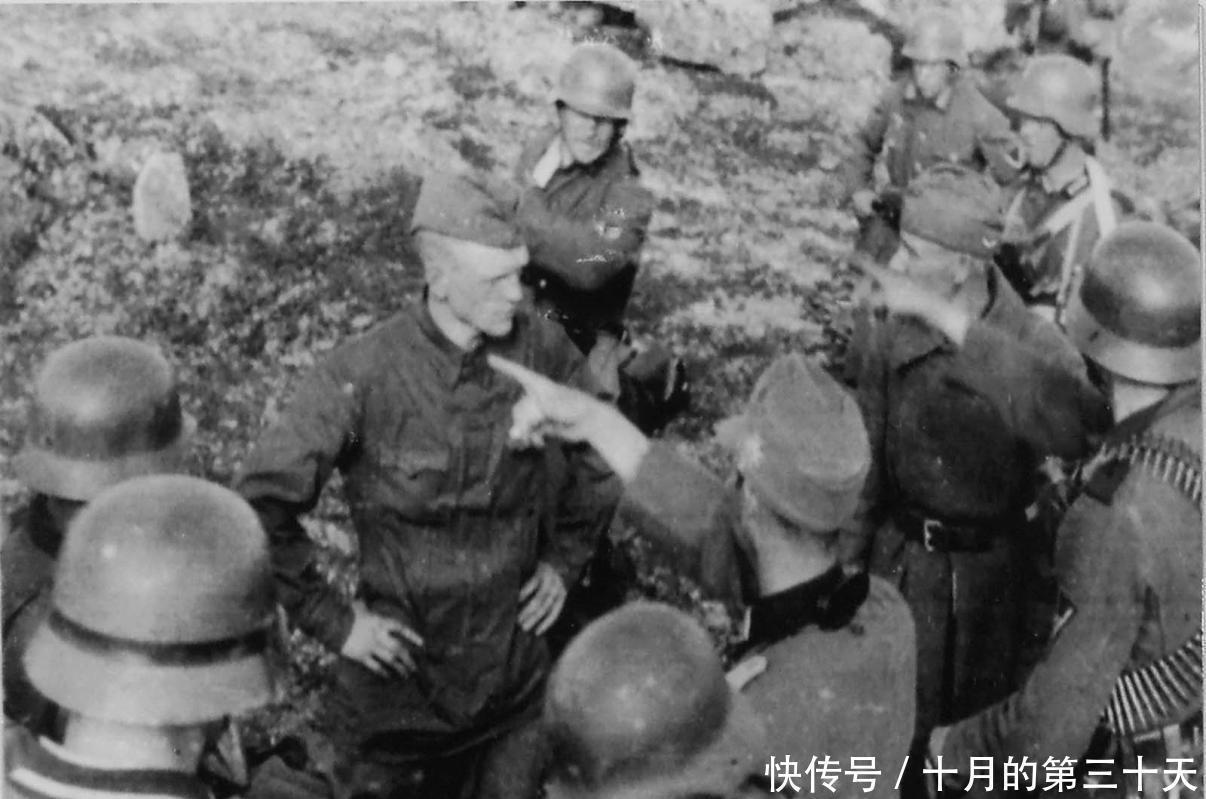 德国|苏联俘虏被德国士兵处决老照片,埋在北极圈内70多年无人知