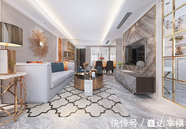 质感|杭州夫妻的新房装修,全屋奢华有质感,进屋就很惊艳,让人很喜欢