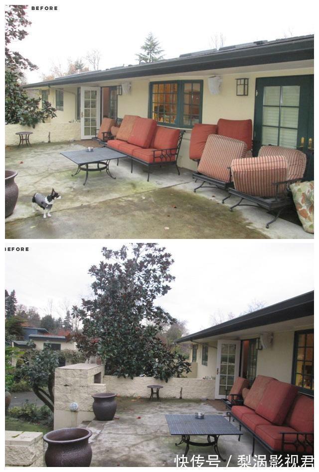 混凝土|1959年的旧房翻新改造,被后花园惊艳了,一生就这一套够了!