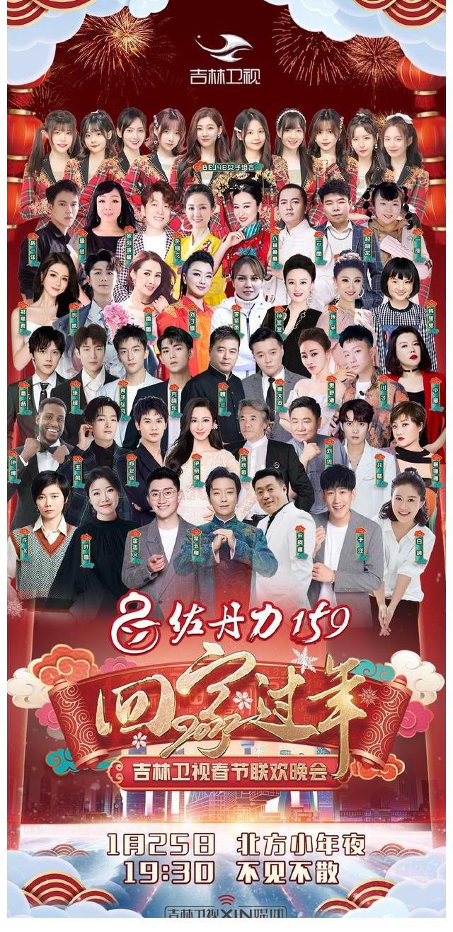 小年夜三大春晚收视出炉,冠军无悬念,吉林进前十,河南卫视低迷