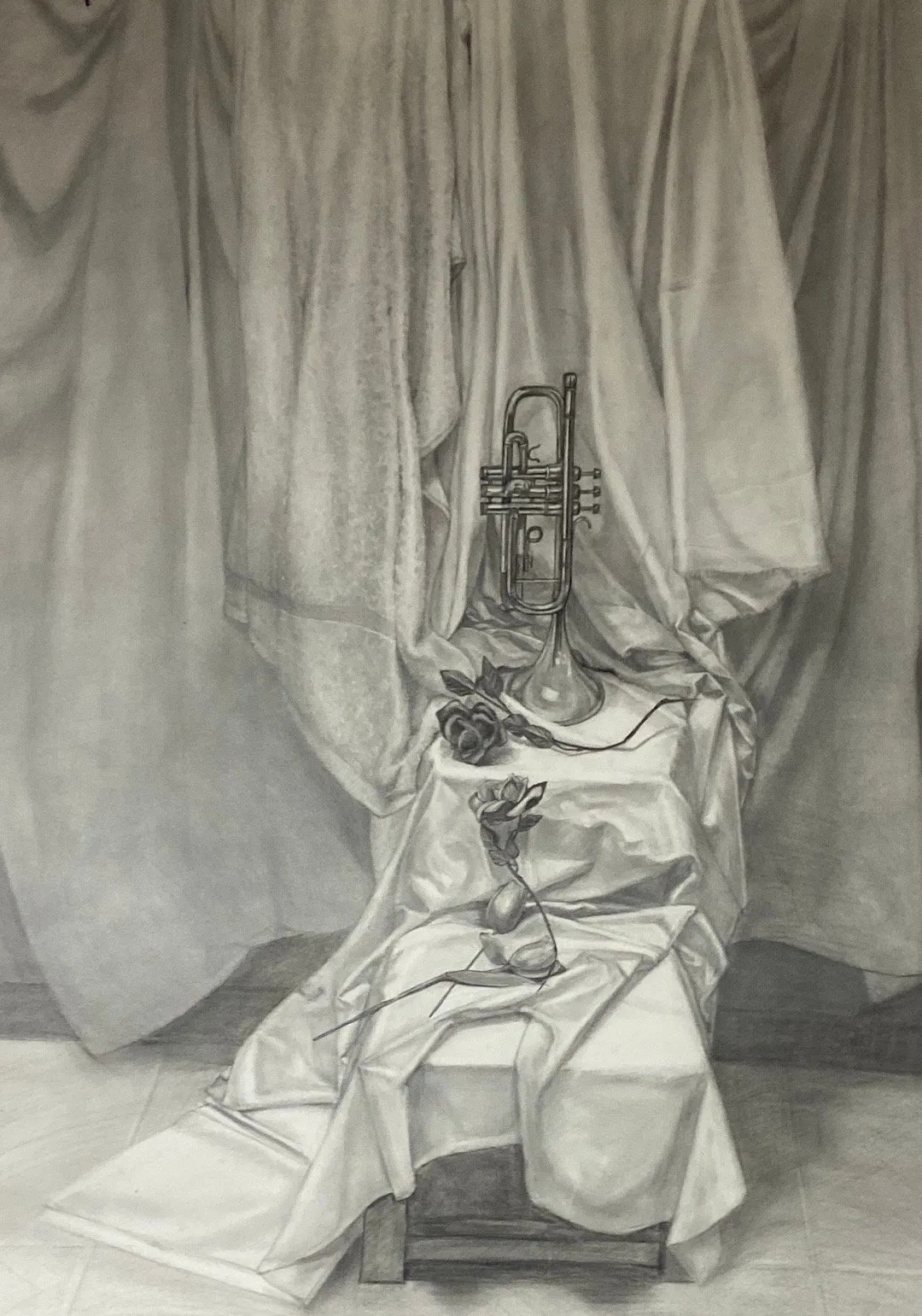 虚实&传说中素描的“虚实变化”,应该就是这样的!