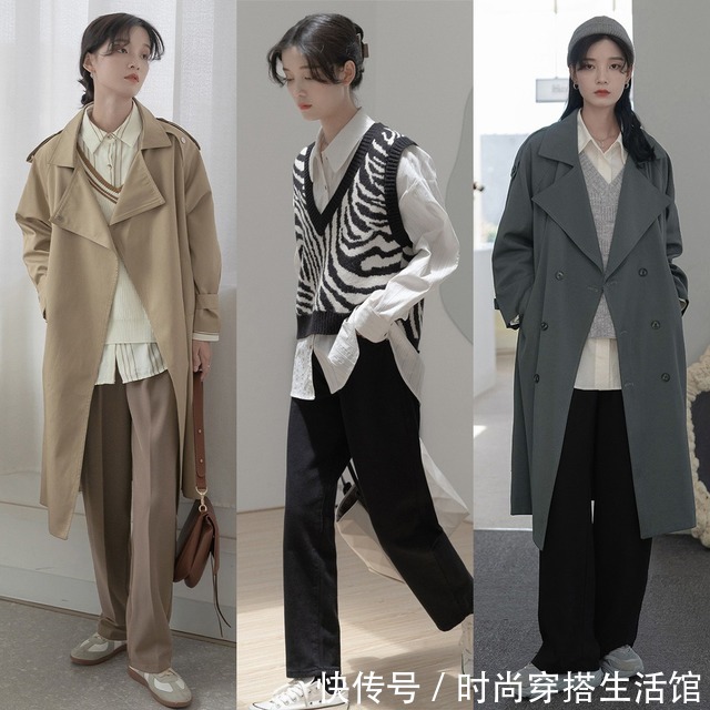 西装外套|秋天上班怎么穿?这24种简约轻熟风穿搭示范,照着穿就对了