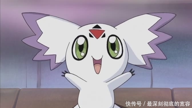 数码宝贝世界真正的零战力兽,靠卖萌过活的萌萌兽!