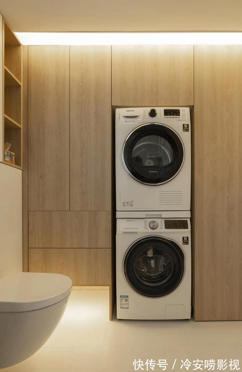 主卧|50㎡一字户型,逆袭两居室,独立厨房+办公区+浴缸全都有,真赞!