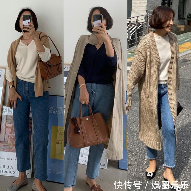 女性|中年女性,更适合简约舒适的穿搭!照着这样穿,做有品位的女性