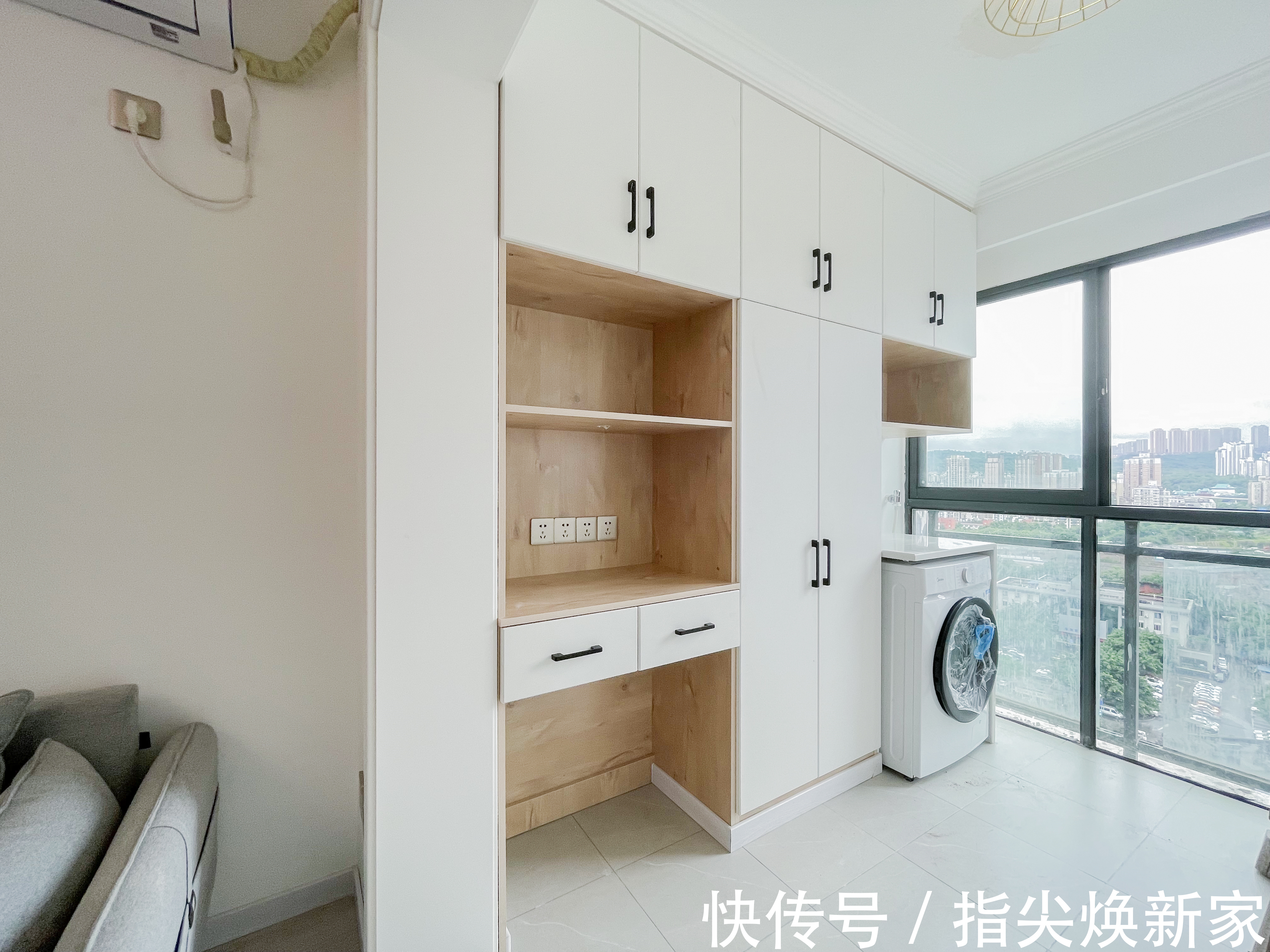 小户型|【旧房改造】重庆新牌坊38㎡小户型全屋改造完工效果