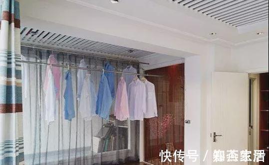 阳台|阳台太小晾不了衣服?聪明人都用这招解决,实用又省地方