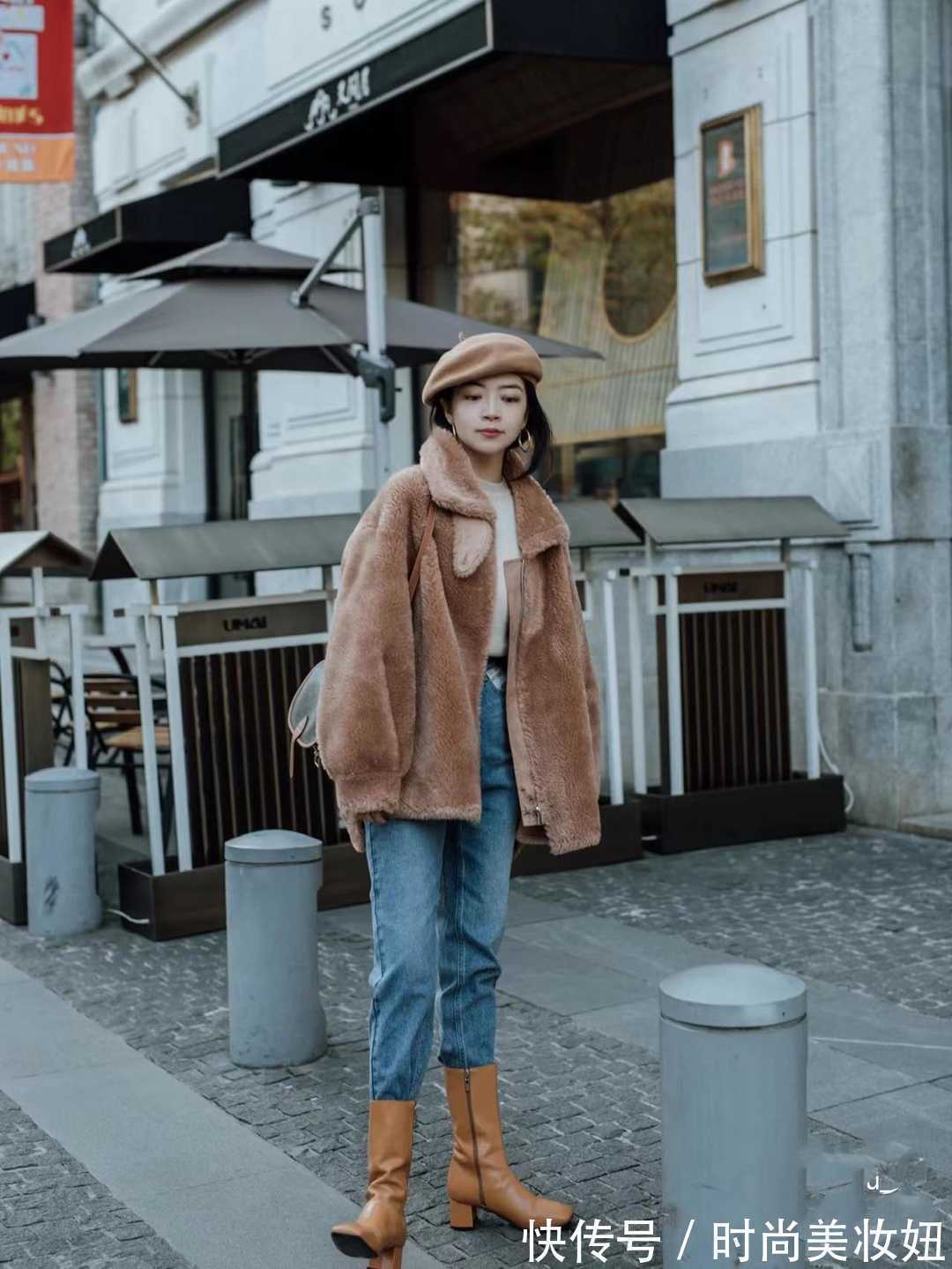 保暖|冬季别小瞧“羊羔绒”外套,保暖又时髦,高级感原来这么简单