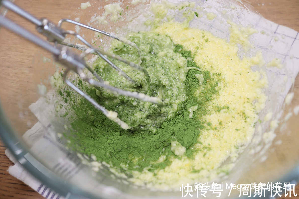 抹茶粉|超好吃的墨西哥抹茶红豆包,自己做的实惠又踏实,早餐吃倍儿美