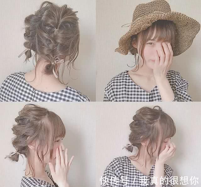 发型 夏日“小清新”编发,给你一个不一样的满分发型,手残党分分钟学会