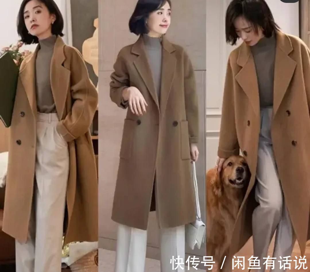 小姐姐 这才是中年女人该有的冬季穿搭,优雅从容不扮嫩,直接照穿就好美