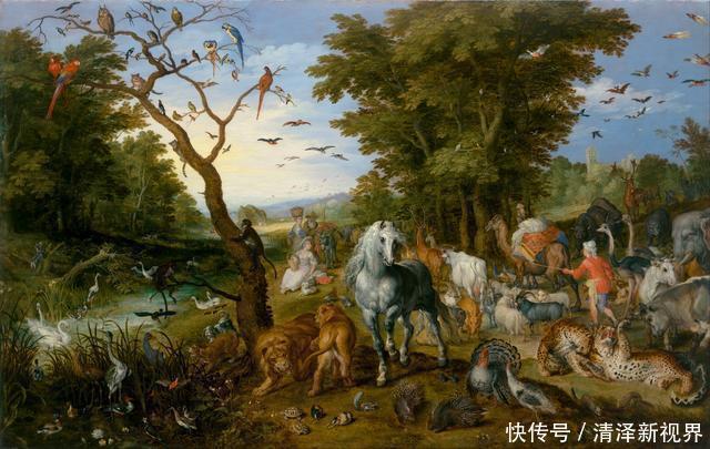 the suicide of saul@恐龙真消失了吗?文艺复兴时期油画中出现恐龙,毫无PS痕迹