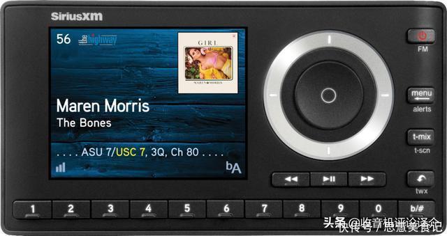 频道 卫星收音机不是梦,美国人在用,天狼星卫星收音机评测