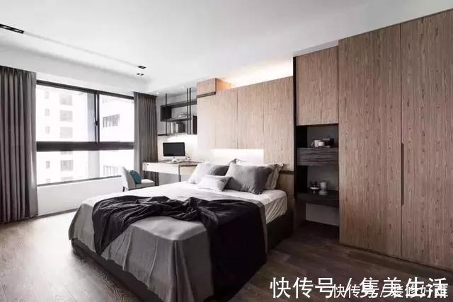 床尾|现在床头墙流行这样设计，连床头柜不用买了，实用不止一点点