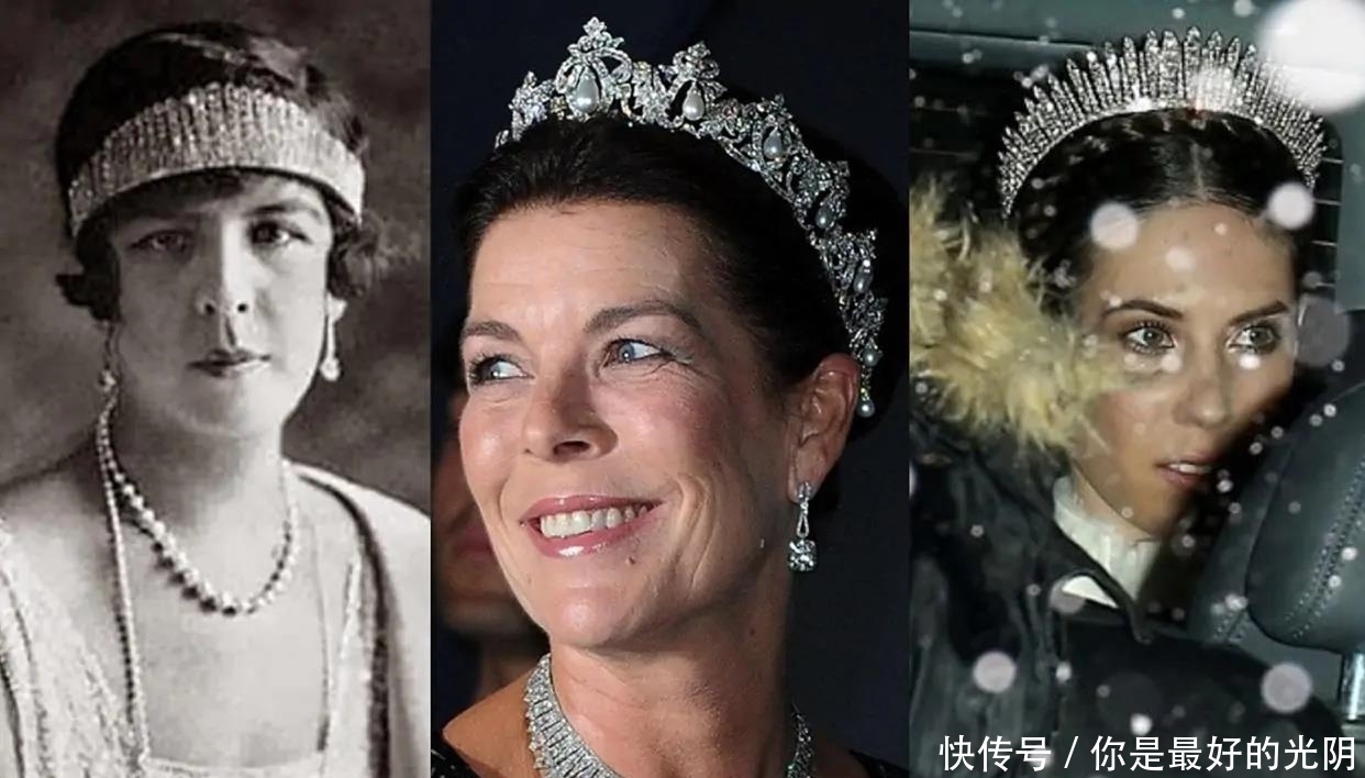 诗丽吉|这类头饰在欧洲王室很常见,英女王大婚时有佩戴,甚至诗丽吉也有