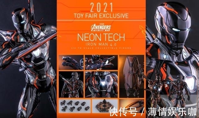 钢铁侠|模玩资讯:Hot Toys《复仇者联盟3:无限战争》霓虹科技钢铁侠
