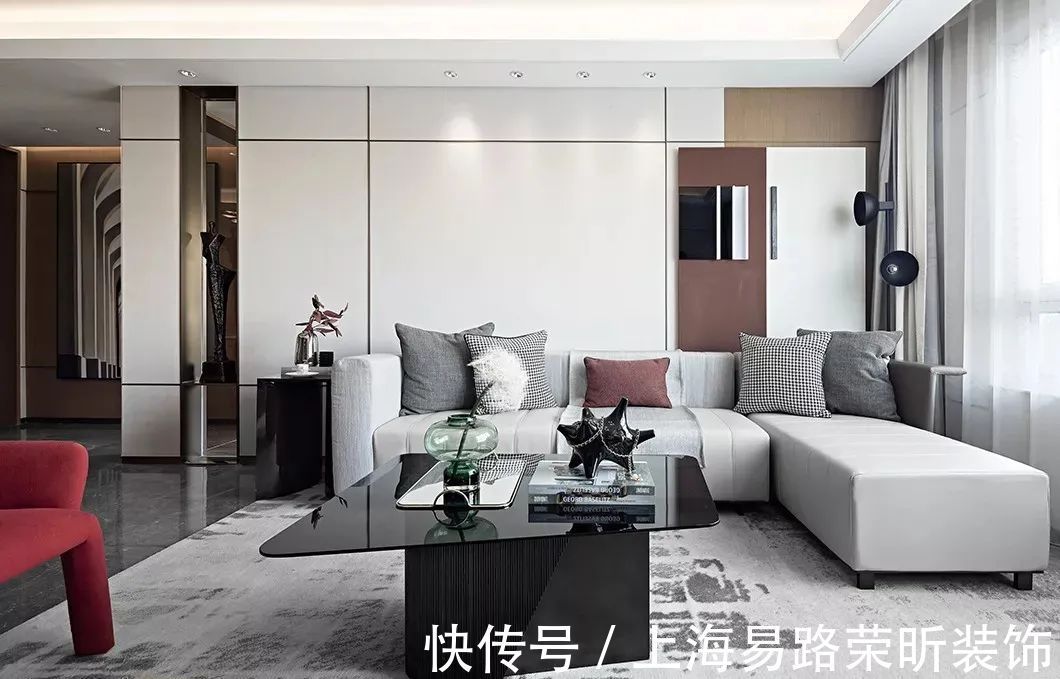 建筑风|120㎡现代都市风,舒适与时尚的交融,当代人的从容生活