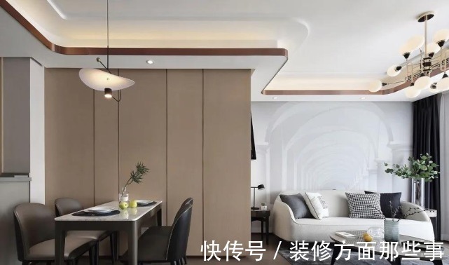 用力过猛|80平现代豪华风二居室,营造平静而不失时尚氛围