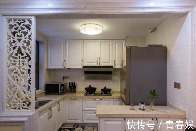 客厅|晒晒小姨家126㎡的新房，没想到一进门就惊艳了，客厅实在漂亮！