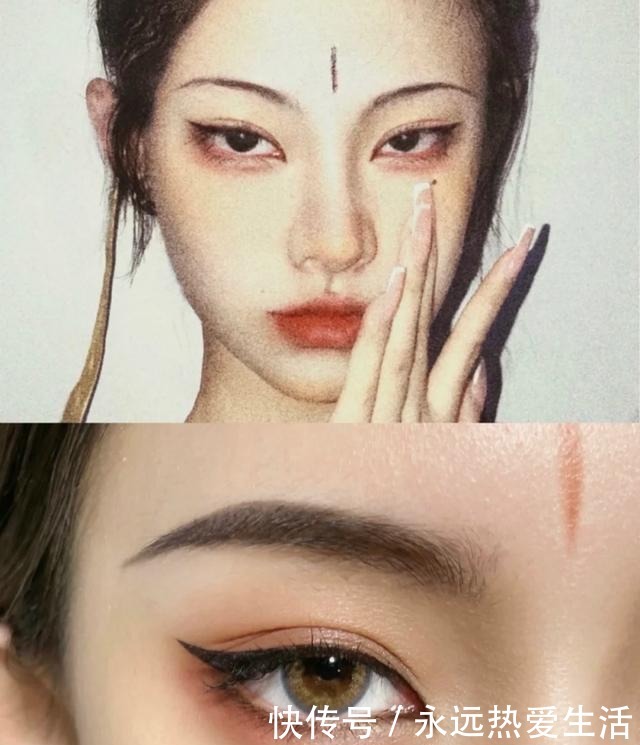 双眼|“最近观音妆”爆火,眼妆这几个特点很出彩,让眼妆脱颖而出