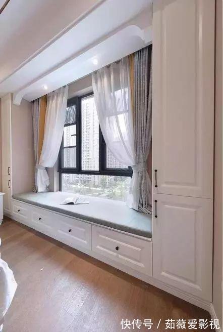 飘窗柜|飘窗装得好，一个飘窗柜，比一个衣柜还能装！