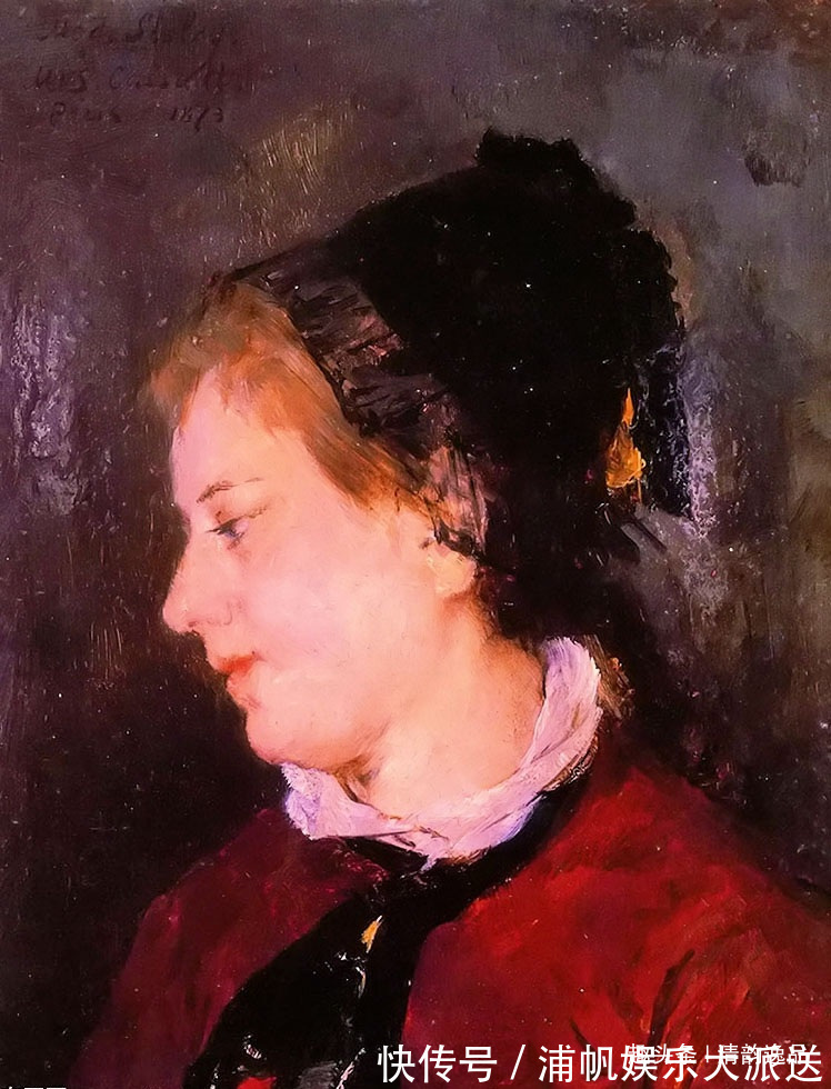 美国&十九世纪末,美国最重要的女画家,玛丽·史蒂文森·卡萨特